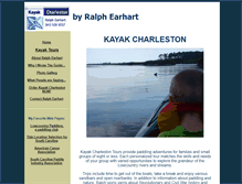 Tablet Screenshot of kayakcharleston.net